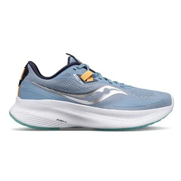 Saucony Guide 15 Low Top Running Sneakers Jacklope, Denim/Aqua Women's Size 9.5 - Picture 1 of 8